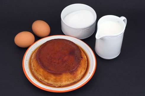 Flan de almendras: receta rica y saludable