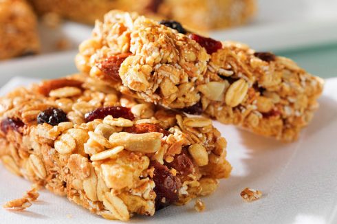 Barritas de almendras y cacao: cargadas de energía