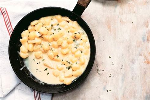 Gnocchis caseros al gorgonzola, una receta deliciosa