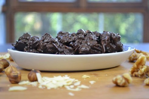 Receta de Rocas de Chocolate