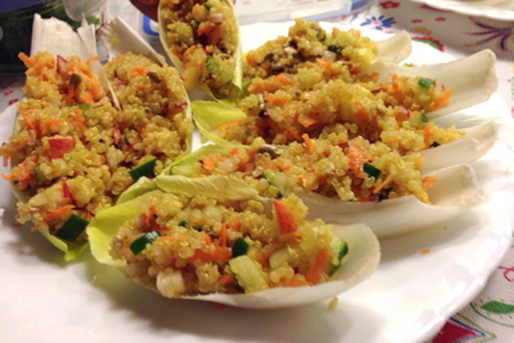 Quinoa con verduras